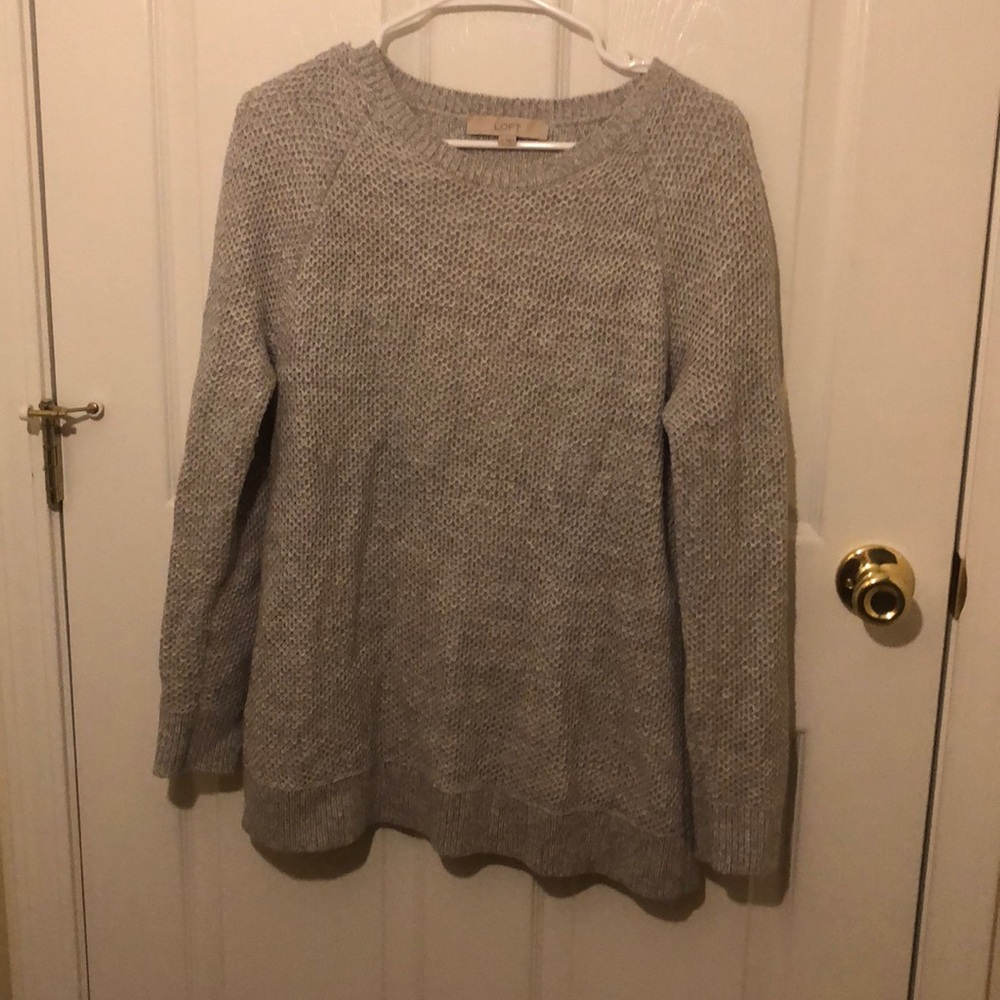 Gray loft sweater